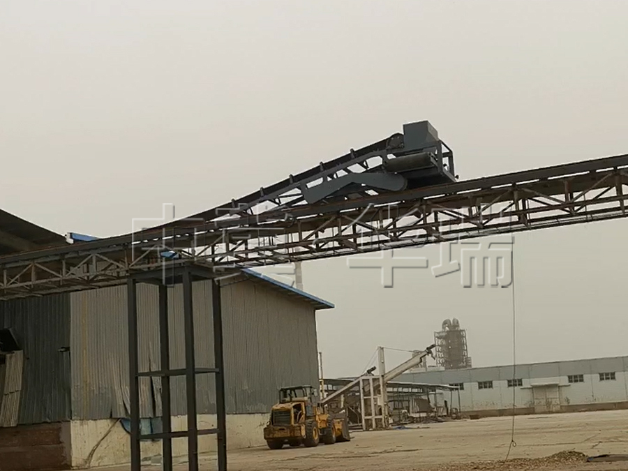 河北廊坊客户卸料小车现场